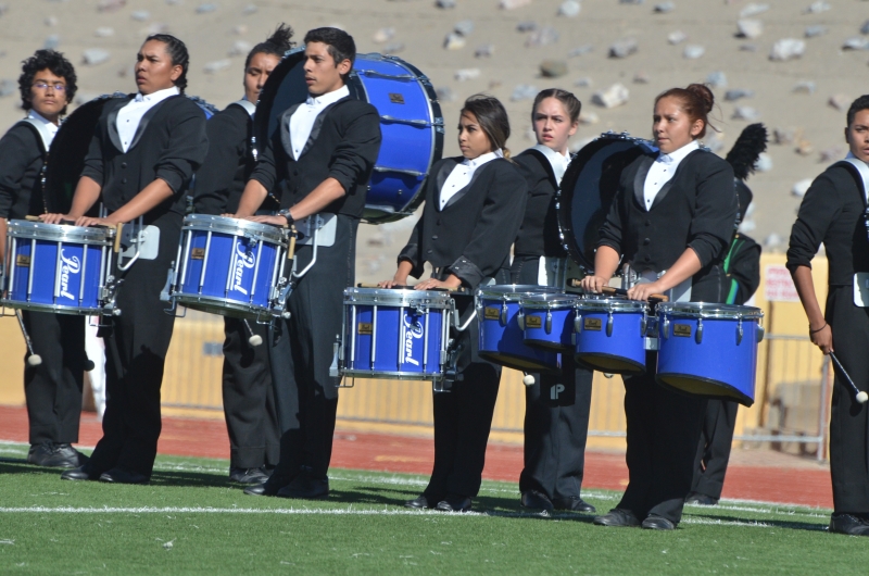 Atrisco Heritage Academy High School Jaguar Pride Marching Band, 2017 NM Pageant of Bands