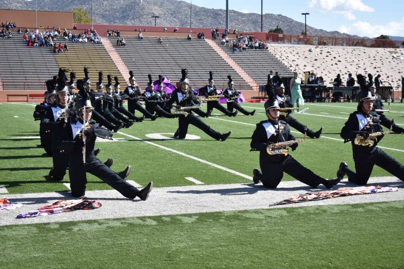 Cibola High School Golden Regiment Marching Band, 2017 NM Pageant of Bands