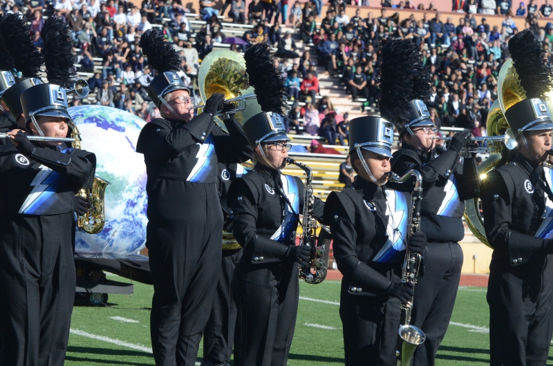 V. Sue Cleveland High School Storm Regiment, 2017 NM Pageant of Bands