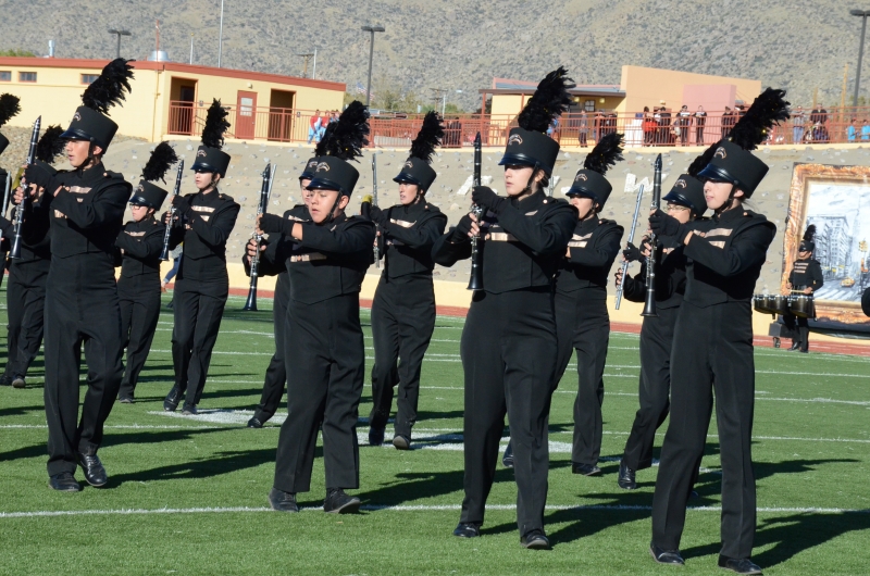 Eldorado High School Golden Eagle Marching Band, 2017 NM Pageant of Bands