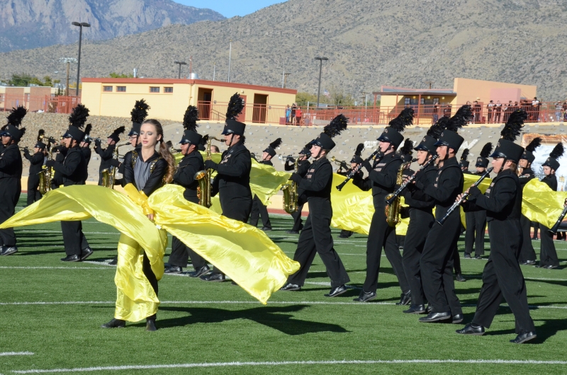 Eldorado High School Golden Eagle Marching Band, 2017 NM Pageant of Bands