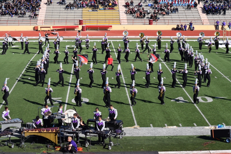 Manzano High School Royal Guard Marching Band, 2017 NM Pageant of Bands