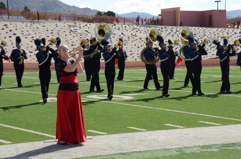 Piedra Vista High School Panther Pride Marching Band, 2017 NM Pageant of Bands