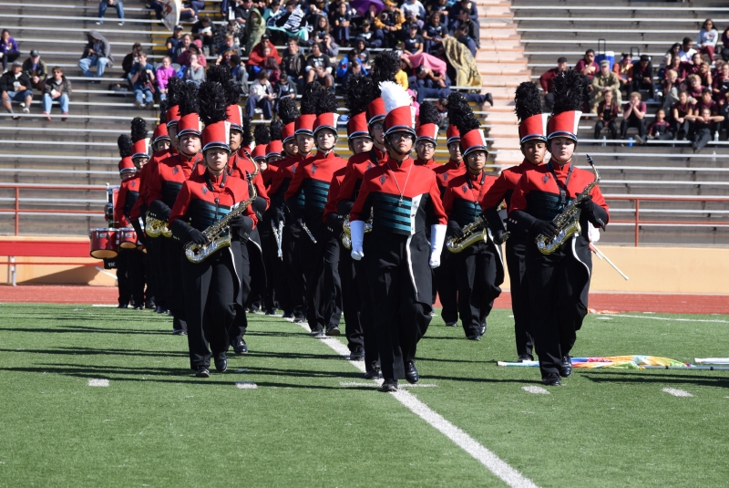 Valencia High School Jaguar Marching Band, 2017 NM Pageant of Bands